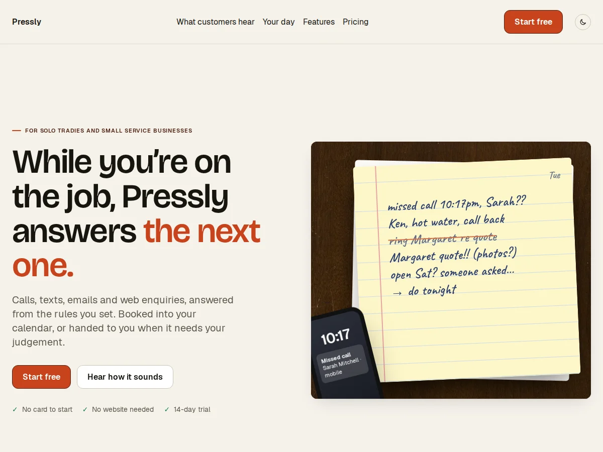 Handled website design